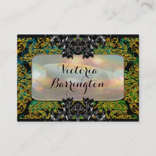 介護者サービスエレガント翡翠プロフェッショナル 名刺 (正面)