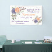 介護者スタイリッシュ素晴らしの感謝バナー 横断幕 (トレードショー)