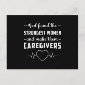 介護者ナース介護気におもしろい贈り物 ポストカード (正面)