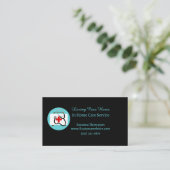 介護者ナース 名刺 (スタンド正面)