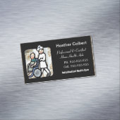 介護者プロフェッショナル マグネット名刺 (インサイチュ)