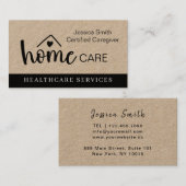 介護者ホーム救済連携 名刺 (正面/裏面)