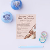 介護者ホーム気に販売事業 チラシ (シングル)