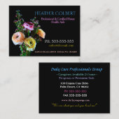 介護者リルブーケフレンドリープロフェッショナル 名刺 (正面/裏面)