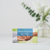 介護者介護ナース介護気に健康 名刺 (スタンド正面)