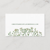 介護者住宅保健補助業務用カード 名刺 (裏面)