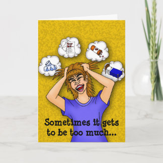 介護者勇気付けられるカード カード