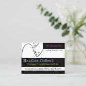 介護者哀れみ信頼プロフェッショナル 名刺 (スタンド正面)