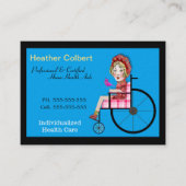 介護者大切プロフェッショナル名刺 名刺 (正面)