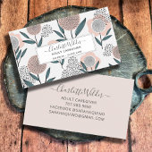 介護者手引きフローラカード 名刺