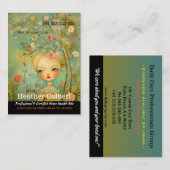 介護者救済小鳥の手 名刺 (正面/裏面)