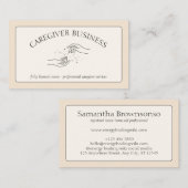 介護者特別外来者ナース 名刺 (正面/裏面)