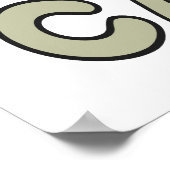 介護者用の拍手 ポスター (角)