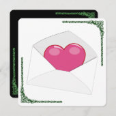 介護者認識フラットカーパーソナライズされたド – ... サンキューカード (正面/裏面)