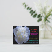 介護者誠実な信頼フローラプロフェッショナル 名刺 (スタンド正面)