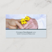 介護者高齢者住宅相談員 名刺 (裏面)