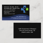 介護者高齢者住宅相談窓口の名刺 名刺 (正面/裏面)