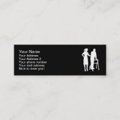 介護者 スキニー名刺 (正面)