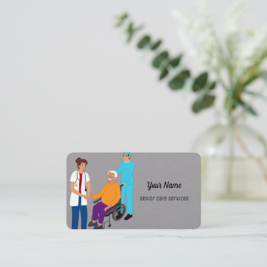 介護者 名刺 (スタンド正面)