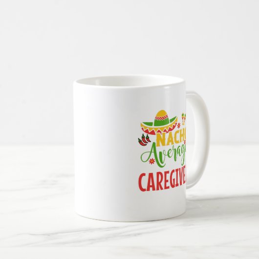 介護者Momヘルスケア医療支援者 コーヒーマグカップ (正面右)