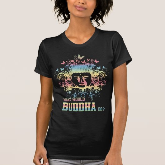 仏する何が Tシャツ (正面)