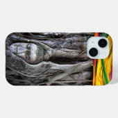 仏とツリー仏教タイ写真 Case-Mate iPhoneケース (裏面 (横))