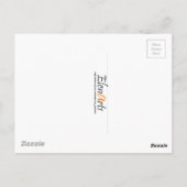 仏と月 ポストカード (裏面)