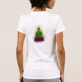 仏に私の背部があります Tシャツ (裏面)