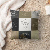 仏のインスピレーションのモダンなデザインの枕 クッション (ブランケット)