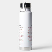 仏のエッセンス：5回記念ウォーターボトル ウォーターボトル (右面)