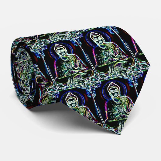 仏のネオンタイ ネクタイ (ロール)