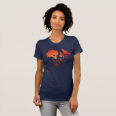 仏のプリント Tシャツ (正面フル)