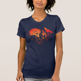 仏のプリント Tシャツ