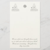 仏のメモ 便箋 (正面)