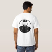 仏のワイシャツ Tシャツ (裏面フル)