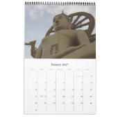 仏の写真撮影2015年 カレンダー (1月 2027)