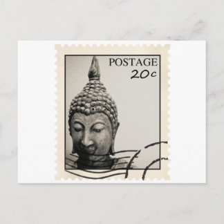仏の切手のデザイン ポストカード