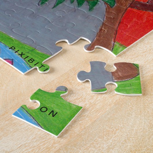 仏の小さいパズル ジグソーパズル (側面)