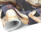 仏の幸せな紙 ラッピングペーパー (ロールコーナー)