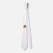 仏の幸運なタイ ネクタイ (正面)