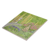 仏の庭の壁のタイル タイル (側面)