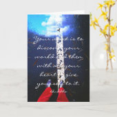 仏の引用文の感動的なイメージ カード (黄色い花)