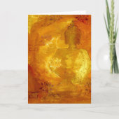 仏の引用文愛 カード (正面)