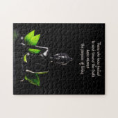 仏の引用文1のパズル ジグソーパズル (横)