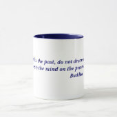 仏の引用文 マグカップ (中央)