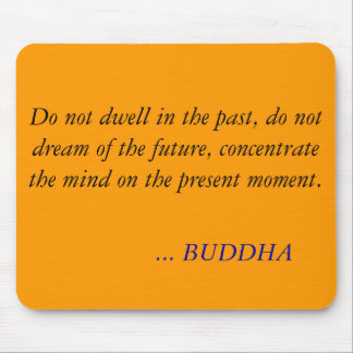 仏の引用文-以前住まないで下さい マウスパッド