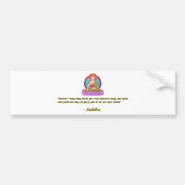 仏の引用文#1 バンパーステッカー (正面)