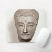 仏の彫像から、から先頭に立って下さい マウスパッド (マウス)