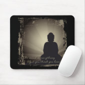 仏の心はすべてです マウスパッド (マウス)