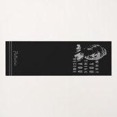 仏の感動的な引用文 ヨガマット (裏面(横))